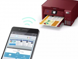 МФУ с CISS Epson EcoTank L4267 / A4 / Wi-Fi / Duplex / Red thumbnav 4