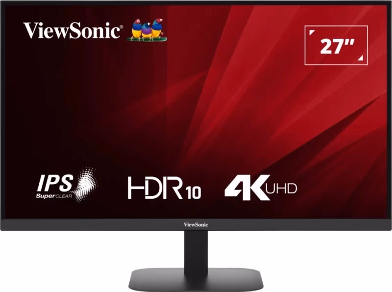 27.0” Monitor VIEWSONIC VA2708-4K-HD/ 4ms/ Black