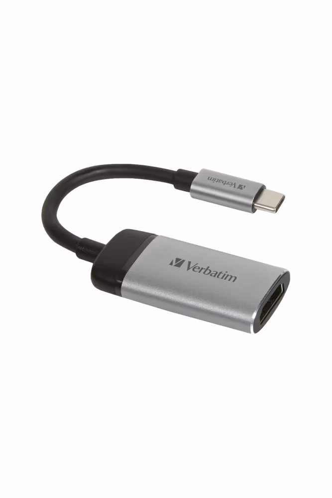 Adaptor Verbatim USB Type-C to HDMI 4K, 10 cm
