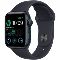 Smart watch Apple Watch SE 2 GPS 40mm Midnight Aluminium Case with Midnight Sport Band - Regular (MNJT3RB/A) thumbnav 1