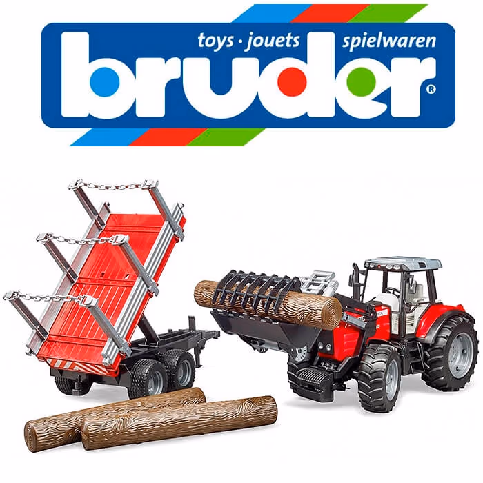 Tractor cu remorca 02046 