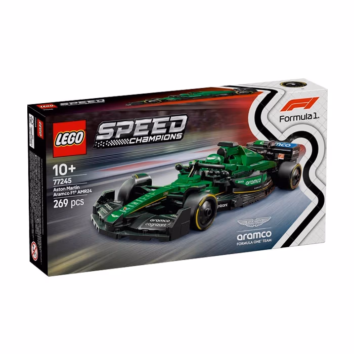 Lego Speed Champions F1 Aston Martin Aramco AMR24