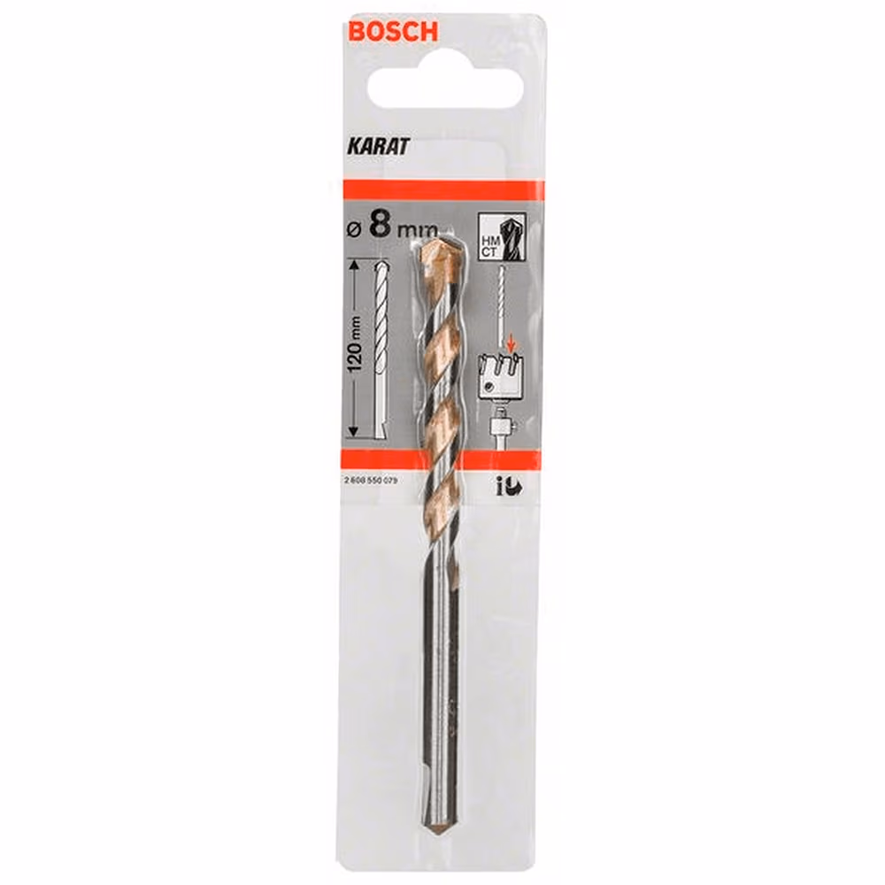 Burghiu Bosch  de centrare 8x120, 2608550079 