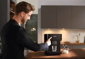 Aparat de cafea Miele CM6360 125 Edition Obsidian black matt
