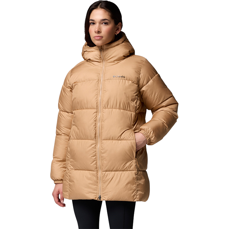 Куртка мужская Columbia Puffect II Mid Hooded Jacket XS Бежевый photo 3