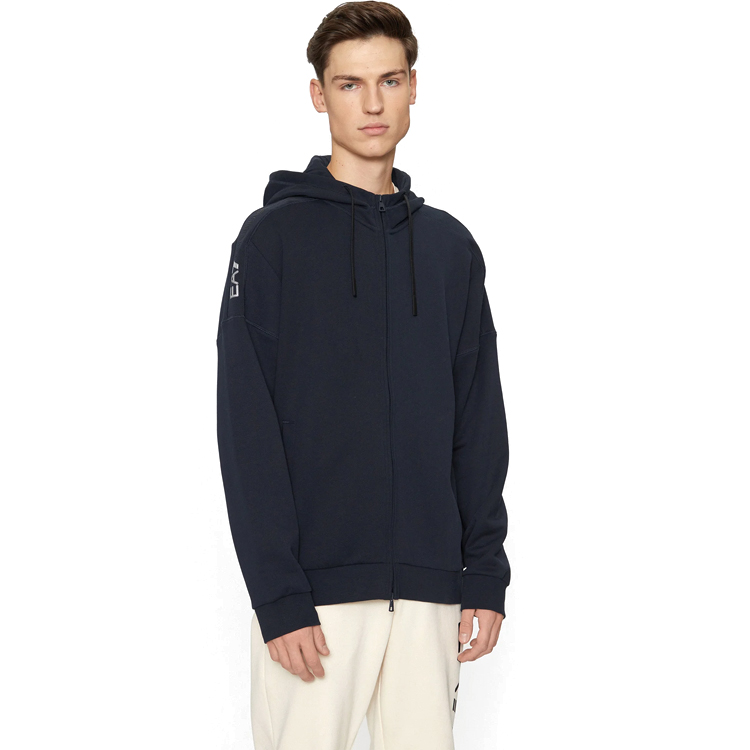 Hanorac pt bărbați EA7 EMPORIO ARMANI JERSEYWEAR XXXL Albastru photo 4