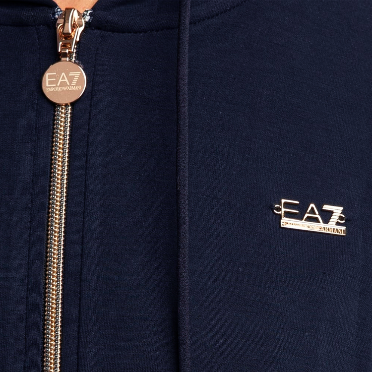 Hanorac EA7 EMPORIO ARMANI SWEATSHIRT XXS Albastru Femei photo 3