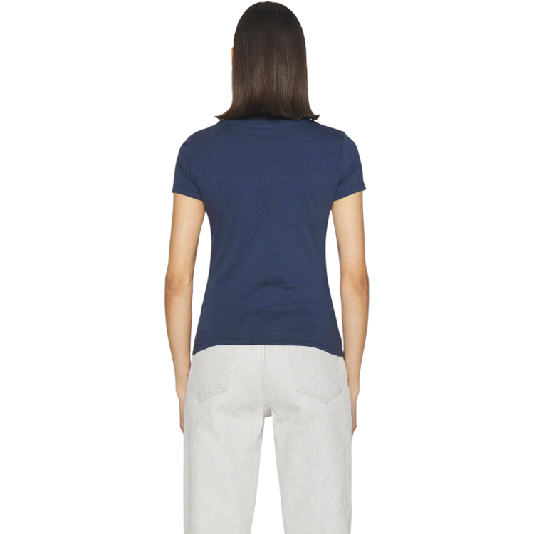 Tricou EA7 EMPORIO ARMANI T-SHIRT XXS Albastru Femei photo 3