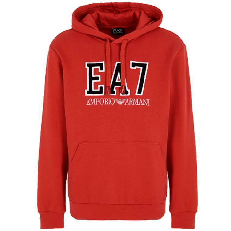 Hanorac pt bărbați EA7 EMPORIO ARMANI JERSEYWEAR S Rosu photo 2