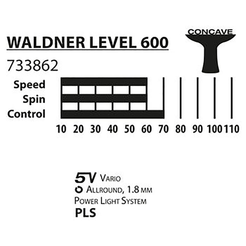 Paleta pentru tenis de masa Donic Waldner Line 600 photo 3