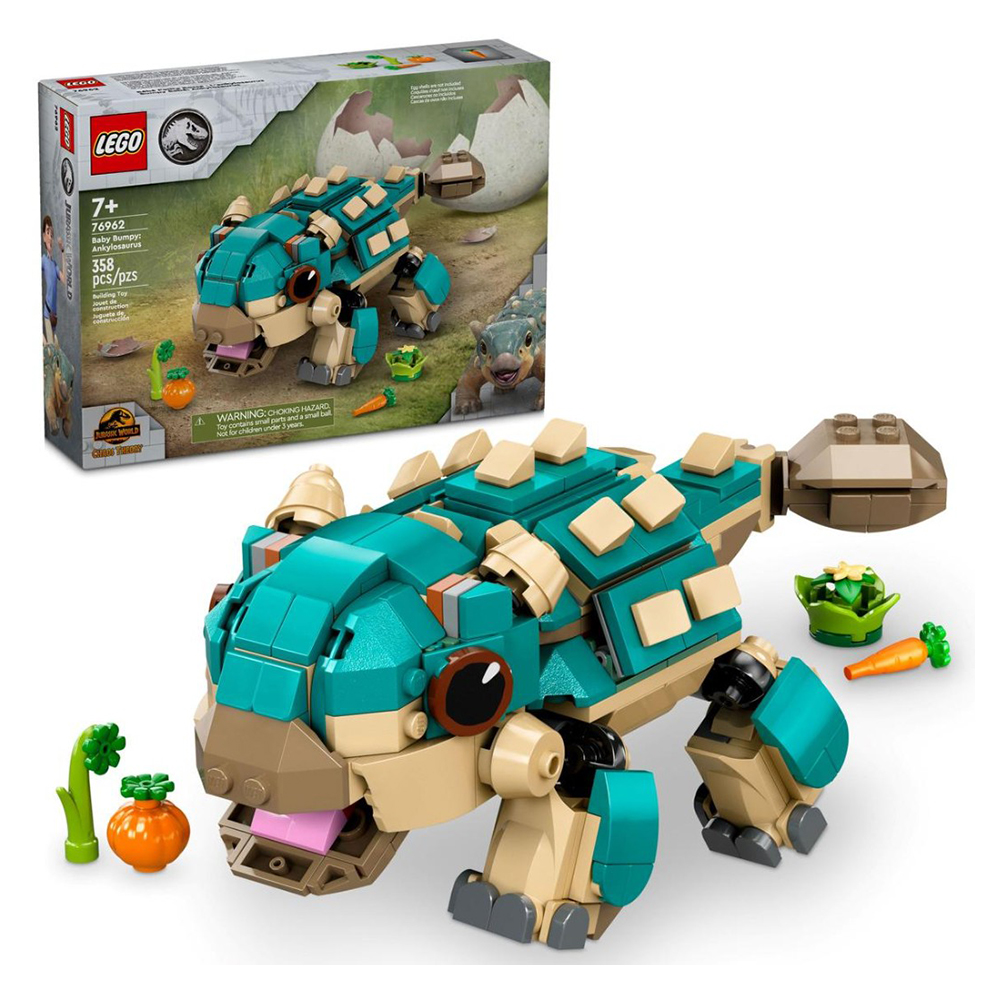 Конструктор Lego Jurassic World Baby Bumpy: Ankylosaurus 76962  от 7+ лет photo 3