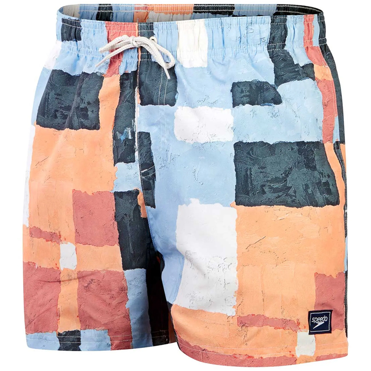 Sorti de bărbați Speedo DIGI PRINT 14 WSHT AM XL Oranj/Albastru photo 2