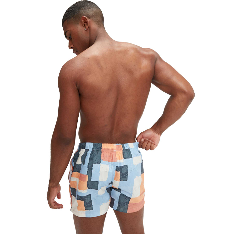 Sorti de bărbați Speedo DIGI PRINT 14 WSHT AM XL Oranj/Albastru photo 3
