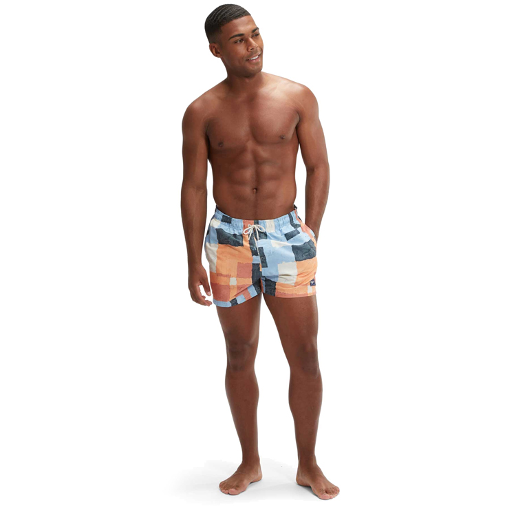 Sorti de bărbați Speedo DIGI PRINT 14 WSHT AM XL Oranj/Albastru photo 5