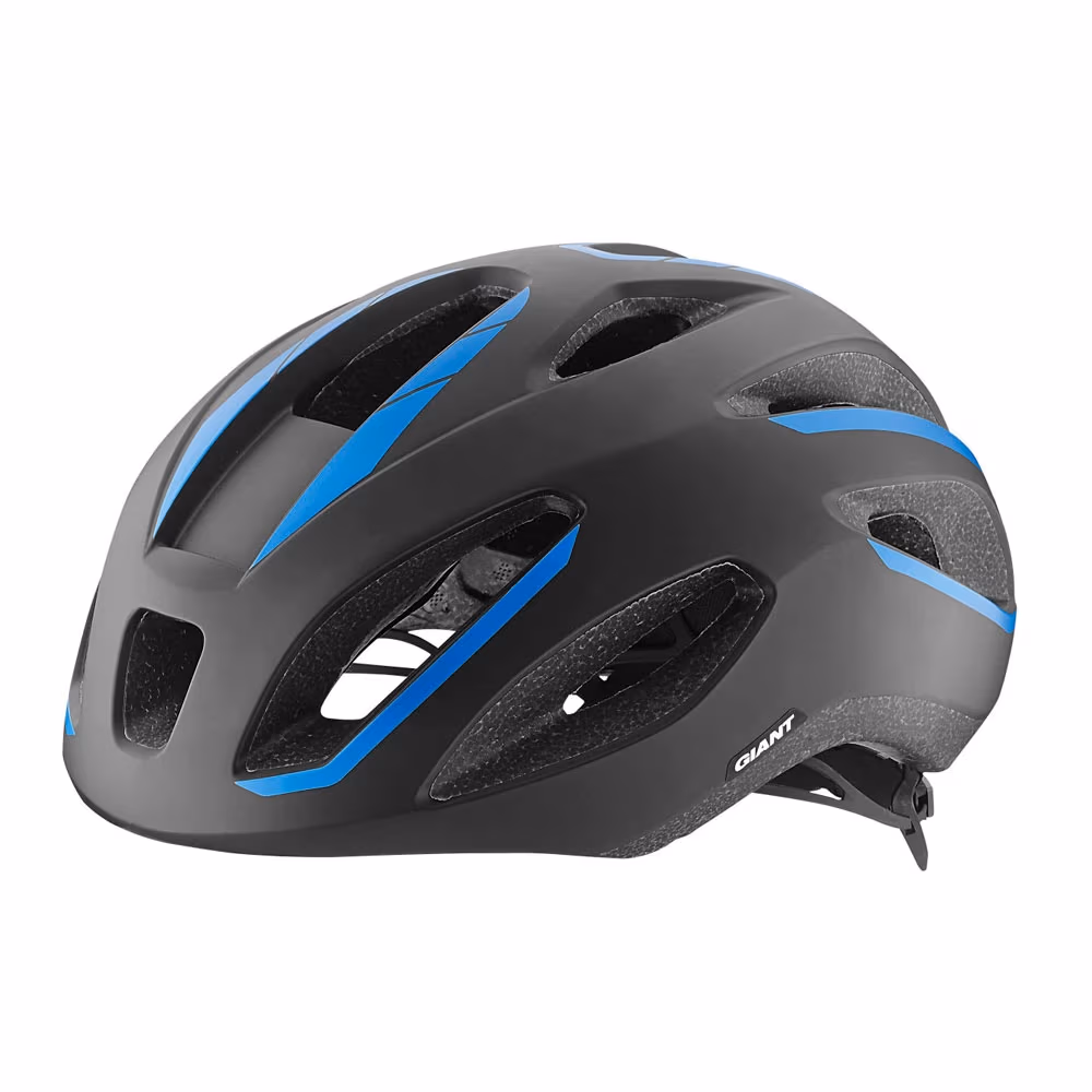 Шлем велосипедный Giant STRIVE MATTE BLACKBLUE L ­CM CPSCCE