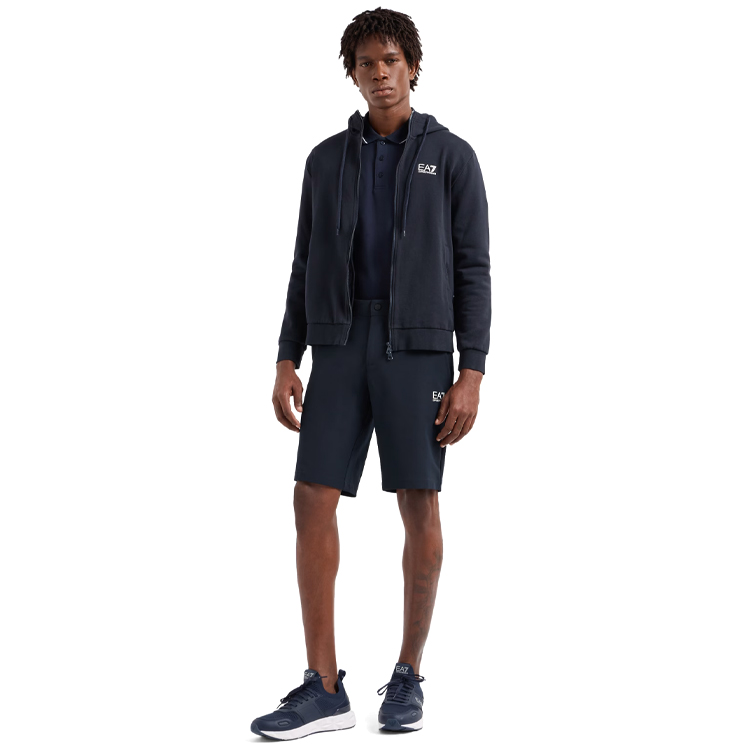 Hanorac pt bărbați EA7 EMPORIO ARMANI SWEATSHIRT S Albastru photo 2