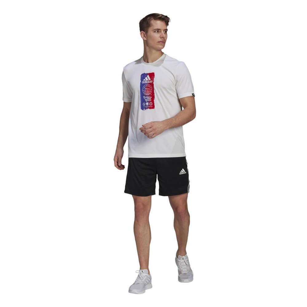 Tricou bărbătesc Adidas M FTO ICN T S Alb photo 2