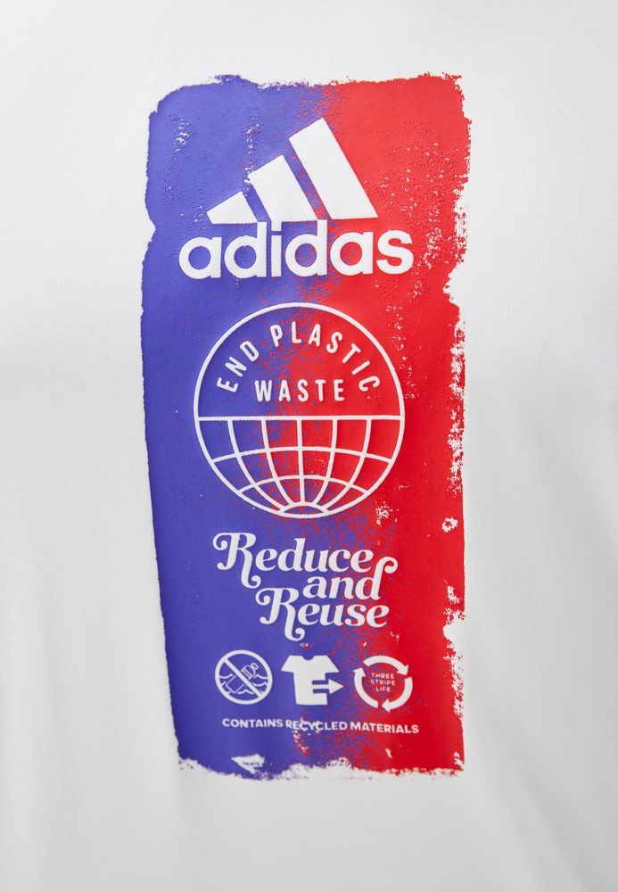Tricou bărbătesc Adidas M FTO ICN T S Alb photo 3