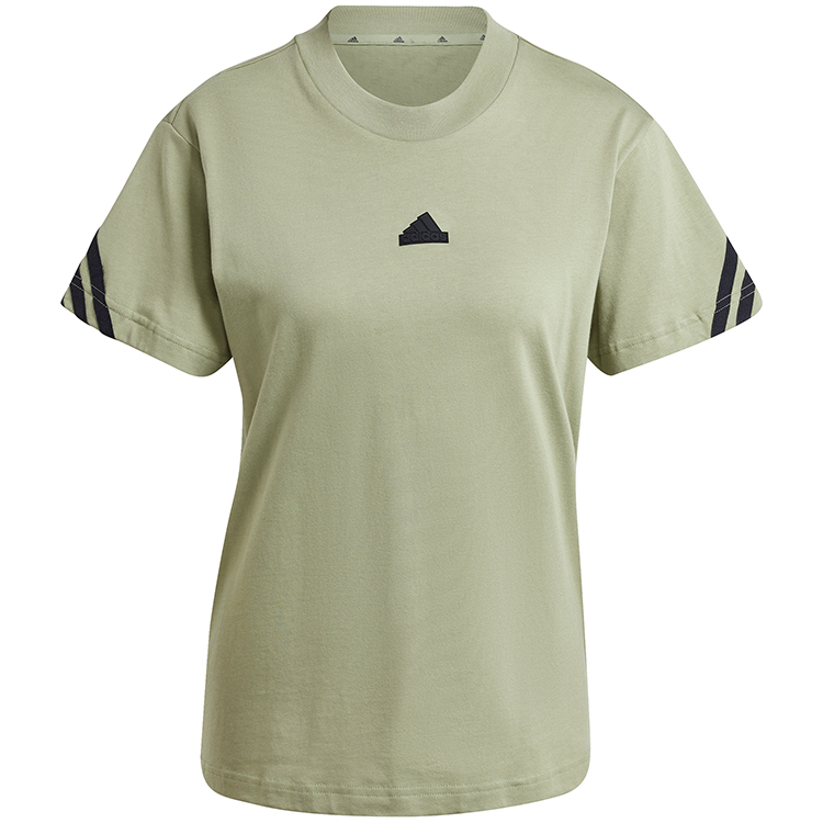Футболка Adidas W FI 3S TEE XXS Зелёный Женский photo 7