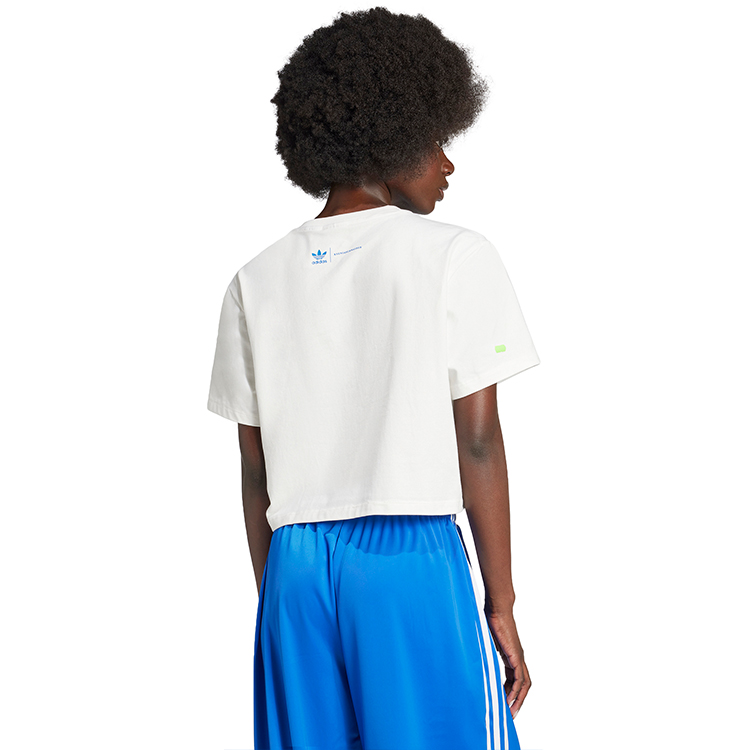 Tricou Adidas KSENIA GFX TEE XXS Alb Femei photo 7