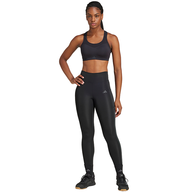 Легинсы Adidas OPT 3S 1/1 / Женский / XXS / Черный photo 3