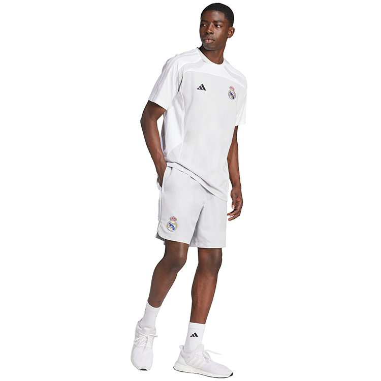 Tricou bărbătesc Adidas REAL UBP TEE S Gri photo 4