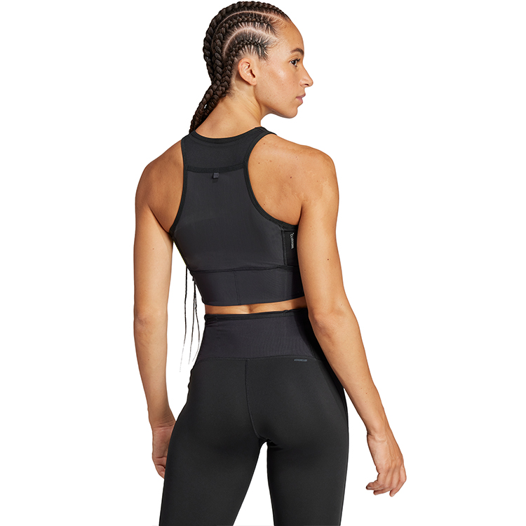 Maiou Adidas ADIZERO CROP W XS Negru Femei photo 9