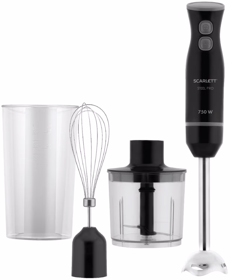 Blender Scarlett SCHB42F62, 700 ml, 750 W, 2 trepte viteza, Negru