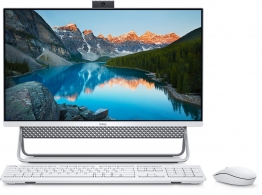 All-in-One PC - 23.8" DELL Inspiron 5400 FHD IPS Infinity Touch (Intel® Core® i7-1165G7, 16GB (1х16) DDR4, 256GB M.2 PCIe NVMe+1TB HDD, NVIDIA® GeForce® MX330 2GB GDDR5 , HD Webcam, WiFi 6 2х2, BT, KM636 Wireless KB+MS, Win10Pro, Silver/White) thumbnav 1