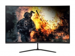 31.5" AOPEN (by ACER) VA LED 32HC5QRP Curved Black (5ms, 4000:1, 300cd, 1920x1080, 165Hz, 178°/178°, 2xHDMI, 2xDisplayPort, Curvature 1800R, Audio Line-out, VESA) [UM.JW5EE.P01] thumbnav 1