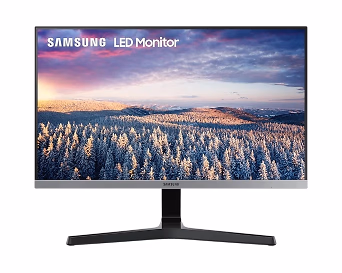 23.8" SAMSUNG IPS LED S24R350FHI ZeroFrame Gray (5ms, 1000:1, 250cd, 1920x1080, 178°/178°, VGA, HDMI, AMD FreeSync 75Hz, Samsung MagicBright/MagicUpscale, VESA) 