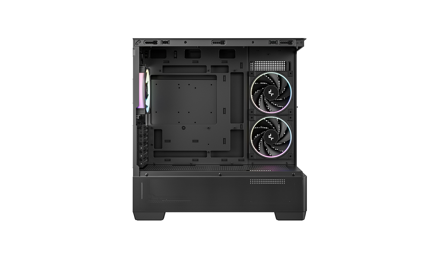 Carcasa DEEPCOOL CG380U 3F / w/oPSU / Side panel / 3x 120mm / ATX photo 3