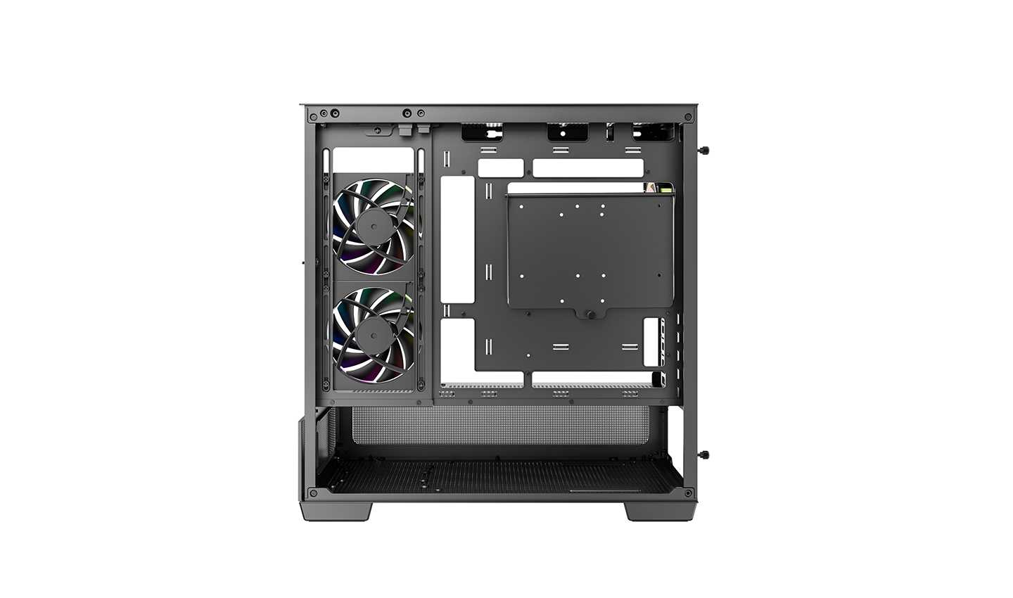 Carcasa DEEPCOOL CG380U 3F / w/oPSU / Side panel / 3x 120mm / ATX photo 4