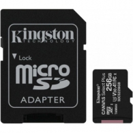 Карта памяти microSD  256GB Kingston Canvas Select Plus, 100MBps, + SD adapter thumbnav 1