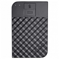 2.5” External HDD 1.0TB (USB3.1/USB-C)  Verbatim ”Fingerprint Secure”, Black, 256-bit AES hardware security encryption with fingerprint, Enclosure material: Plastic and Aluminium thumbnav 1