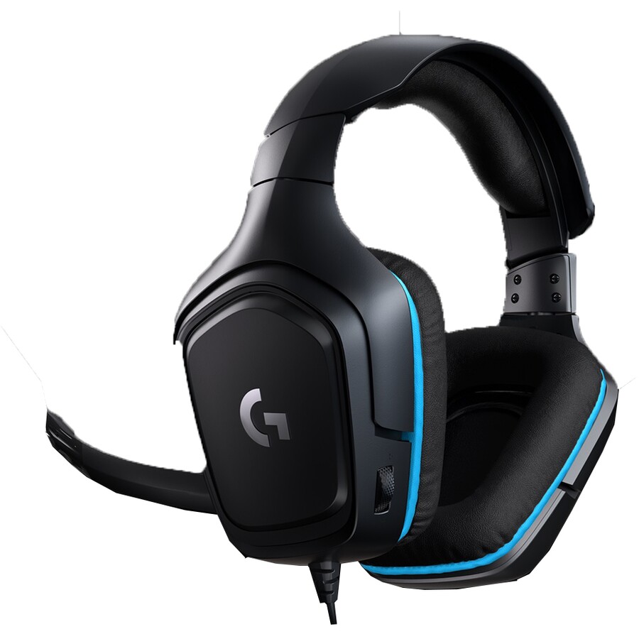 Наушники Logitech Gaming G432, Black photo 1