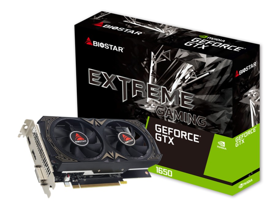 Placa video BIOSTAR GeForce GTX1650 D6 / 4GB / GDDR6 / 128bit photo 1