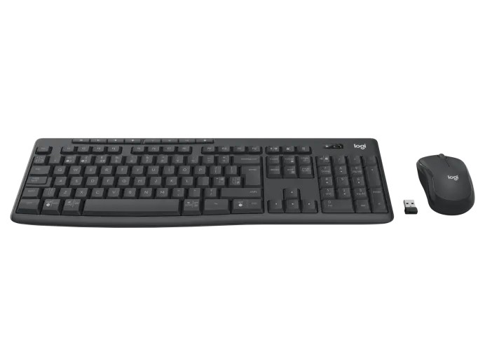 Беспроводная Клавиатура и мышка Logitech MK370 Combo for Business, Graphite photo 2