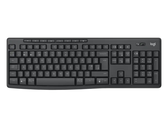 Беспроводная Клавиатура и мышка Logitech MK370 Combo for Business, Graphite photo 4