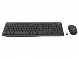 Беспроводная Клавиатура и мышка Logitech MK370 Combo for Business, Graphite thumbnav 2