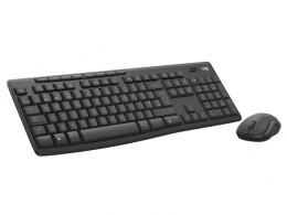 Беспроводная Клавиатура и мышка Logitech MK370 Combo for Business, Graphite thumbnav 3