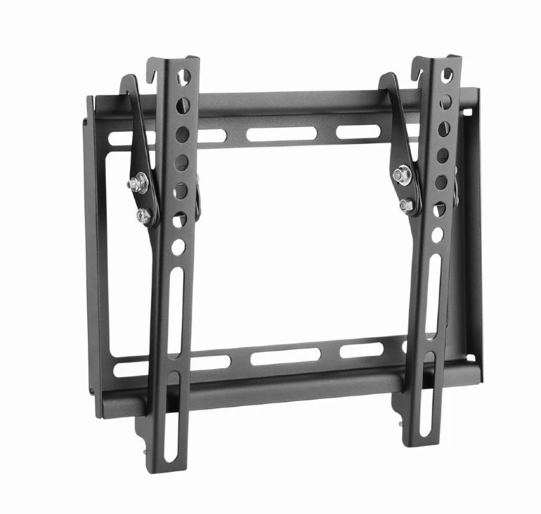 TV-Wall Mount for 23-42”- Gembird ”WM-42T-04”, up to 8 degrees tilting, max. 35 kg, distance TV to Wall: 20.5 mm, max. VESA  200 x 200, Black