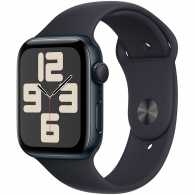 Smart watch Apple Watch SE GPS 44mm Midnight Aluminium Case with Midnight Sport Band - M/L (MRE93QR/A) thumbnav 1