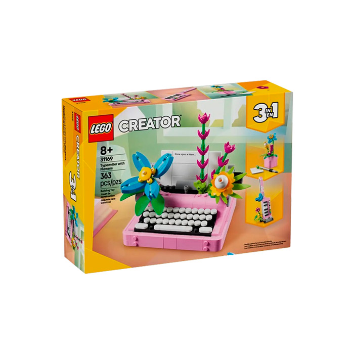 Lego Creator 3-в-1 Печатная машинка с цветами 31169 photo 1 Lego Creator 3-в-1 Печатная машинка с цветами 31169 photo 1