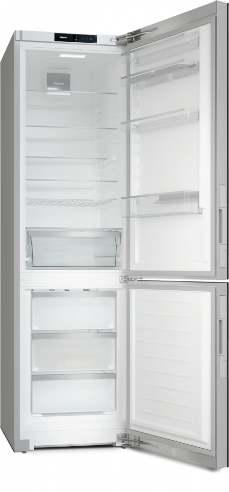 Холодильник двухдверный Miele KFN4795CDbb / 371 л / 201.5 см / C / Черный photo 2