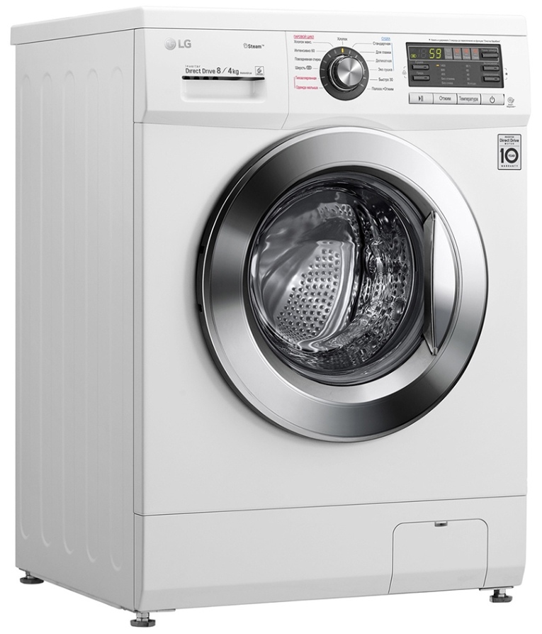 Cтирально-сушильная машина LG F1496ADS3 photo 4