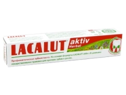 Зуб. паста Lacalut Active Herbal 75 ml