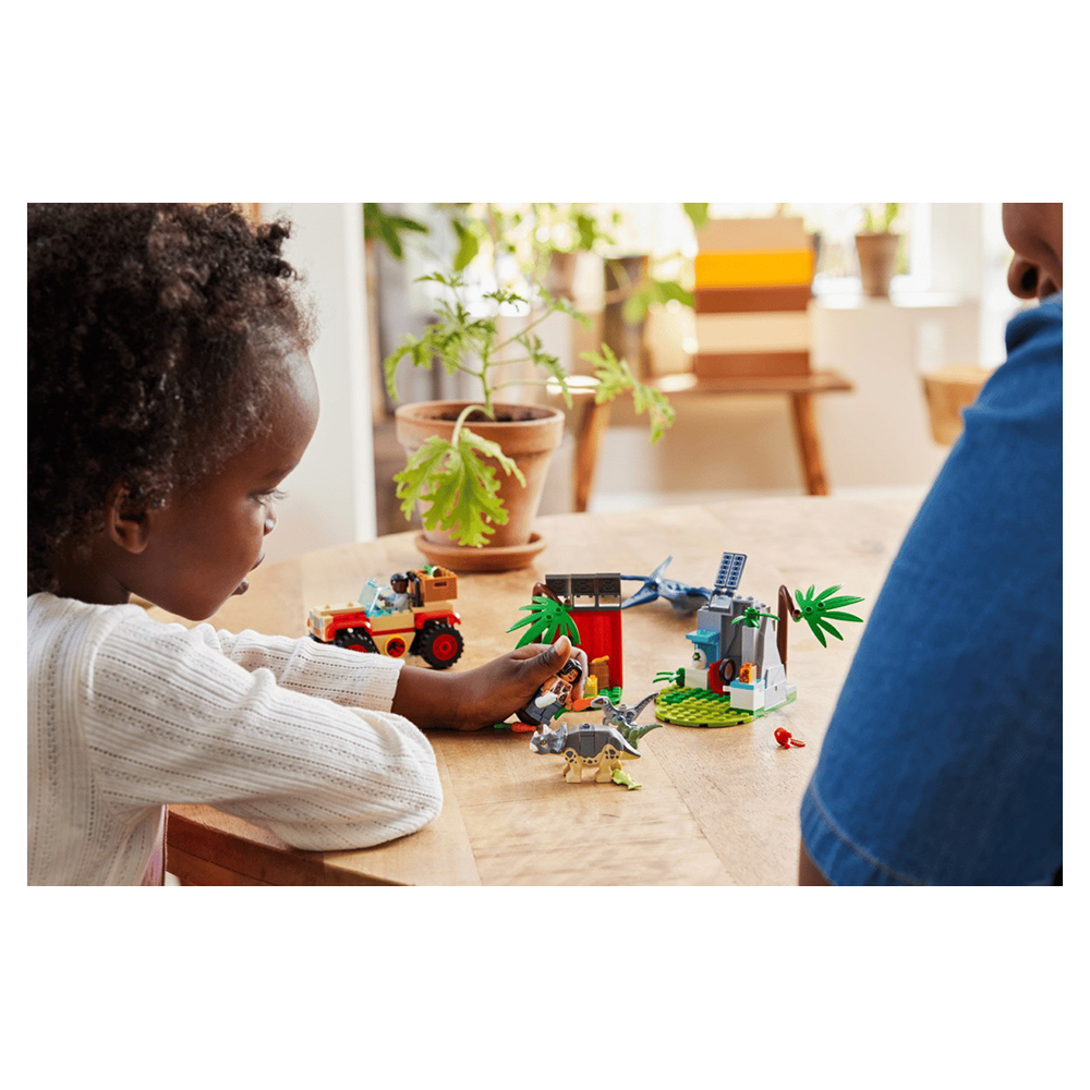 Constructor Lego Jurassic World Baby Dinosaur Rescue Center 76963 de la 4+ ani photo 9
