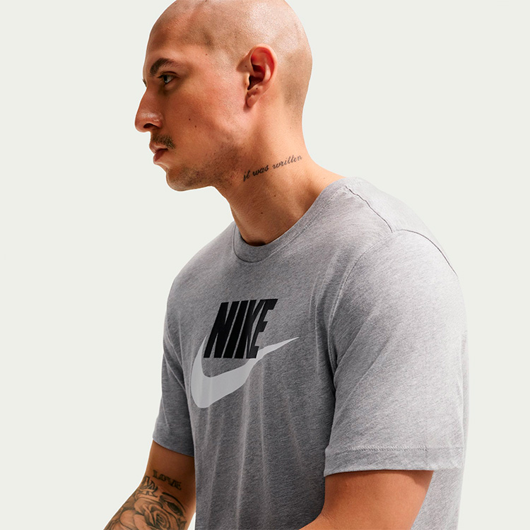 Tricou bărbătesc Nike M NSW TEE ICON FUTURA 2XL Gri photo 4