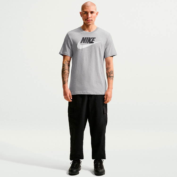 Tricou bărbătesc Nike M NSW TEE ICON FUTURA 2XL Gri photo 6
